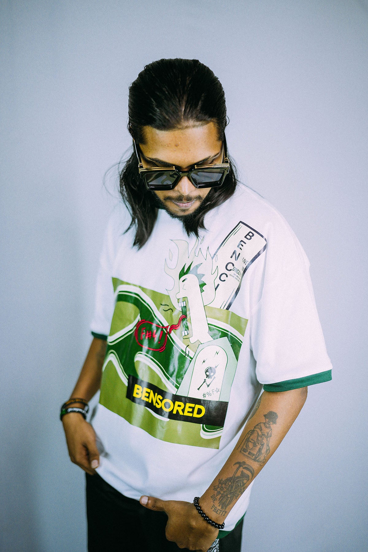 BENSORED OVERSIZED TEE